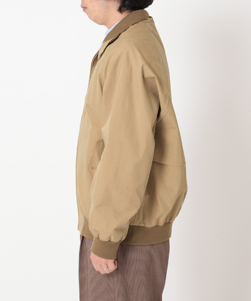 JOURNAL STANDARD relume（ジャーナルスタンダード　レリューム）の「WEATHER BIG HARRINGTON ジャケット（ブルゾン・メンズ・ブラック/ベージュ/サックスブルー・MEDIUM/LARGE）」の10枚目の写真