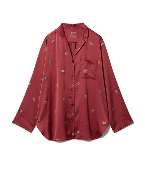 ハートチョコモチーフシャツ ルームウェア パジャマ Gelato Pique ジェラートピケ のファッション通販 Zozotown