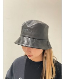 WHITELAND | 【LAB限定】WHITELAND/ホワイトランド/フェイクレザーバケットハット(ハット)