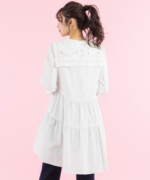 ローズティアラ希少サイズ50薄ピンクブラウス ローズティアラ希少サイズ50薄ピンクブラウス