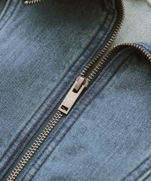 osharewalker（オシャレウォーカー）の「【廃盤】『コットンデニムビッグブルゾン』（ブルゾン・レディース・ブルー・FREE）」の7枚目の写真
