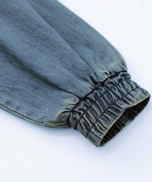 osharewalker（オシャレウォーカー）の「【廃盤】『コットンデニムビッグブルゾン』（ブルゾン・レディース・ブルー・FREE）」の13枚目の写真