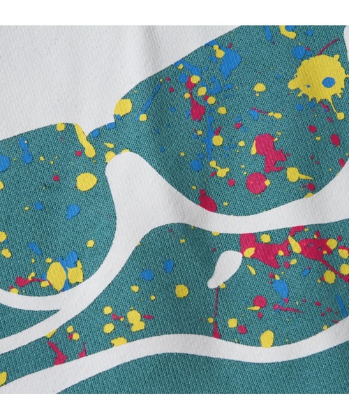 B ONE SOUL（ビーワンソウル）の「b-one-soul ビーワンソウル DUCK DUDEプルパーカー 大きいサイズ オーバーサイズ ビッグシルエット（パーカー・メンズ・ホワイト/エメラルド・3L/4L/5L/6L）」の8枚目の写真