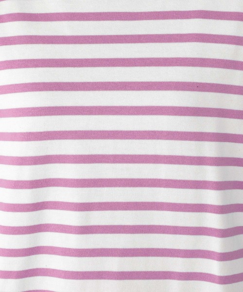 studio CLIP(スタディオクリップ)の「ボリュームスリーブカットソー(Tシャツ/カットソー・レディース・ネイビー/オフホワイト/ピンク/ライトグレー・FREE)」の18枚目の写真