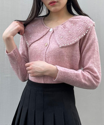 titty＆Co. PETIT | 【titty&Co.PETIT】セーラーニットカーデトップス(ニット/セーター)