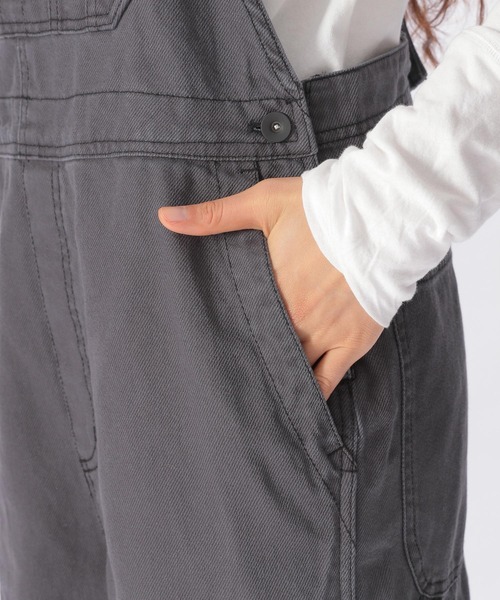 niko and...（ニコアンド）の「バッククロスサロペ（サロペット/オーバーオール・レディース・ベージュ/ピンク/ブルー/チャコール・MEDIUM/LARGE）」の12枚目の写真