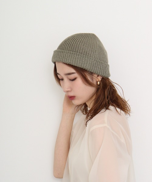 Cristaseya 23ss 新品未使用 コットンセーターウィズレザーパッチ Cristaseya 23ss 新品未使用 コットンセーターウィズレザー