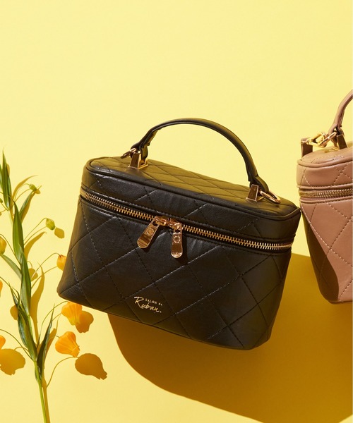 SALON de RUBAN（サロンドルヴァン）の「【SALON de RUBAN / サロン ド ルヴァン】 バニティショルダーバッグ（ショルダーバッグ・レディース・ブラック/ベージュ/アイボリー/グリーン系その他・FREE）」の3枚目の写真