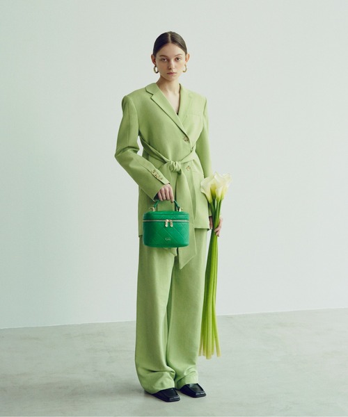 SALON de RUBAN（サロンドルヴァン）の「【SALON de RUBAN / サロン ド ルヴァン】 バニティショルダーバッグ（ショルダーバッグ・レディース・ブラック/ベージュ/アイボリー/グリーン系その他・FREE）」の18枚目の写真