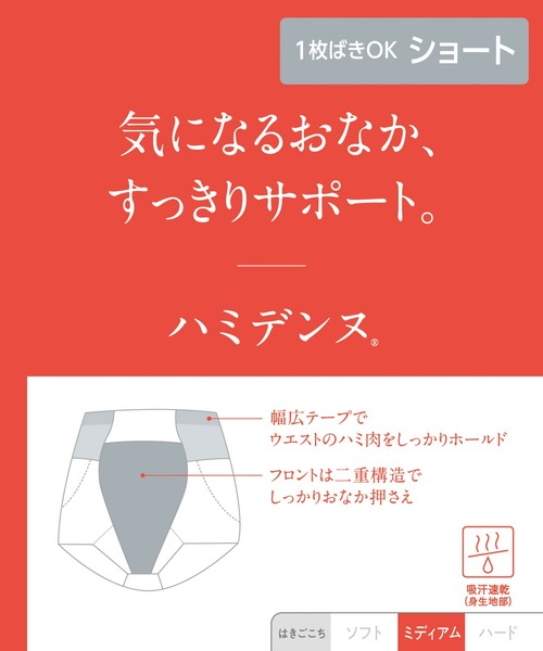 wingハミデンヌ　ガードル 1枚履き可能　3枚まとめて wingハミデンヌ ガードル 1枚履き可能 3枚まとめて ハミデンヌ