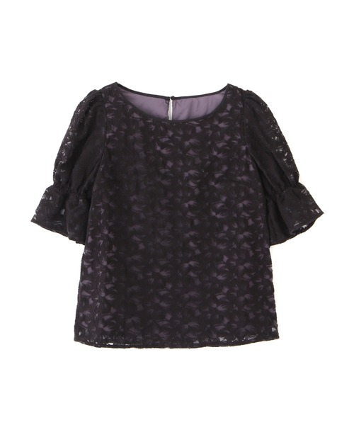 PROPORTION BODY DRESSING(プロポーションボディドレッシング)の「【美人百花5月号掲載 】オーガンフラワーブラウス / 1212110403(シャツ/ブラウス・レディース・ブラック/ピンク/ホワイト系その他・SMALL/MEDIUM)」の14枚目の写真