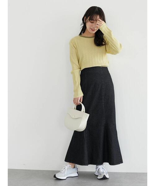 ELENCARE DUE（エレンカーレデュエ）の「・ELENCARE DUE デニムマーメイドスカート（スカート・レディース・ブラック/インディゴブルー/その他6・FREE）」の10枚目の写真