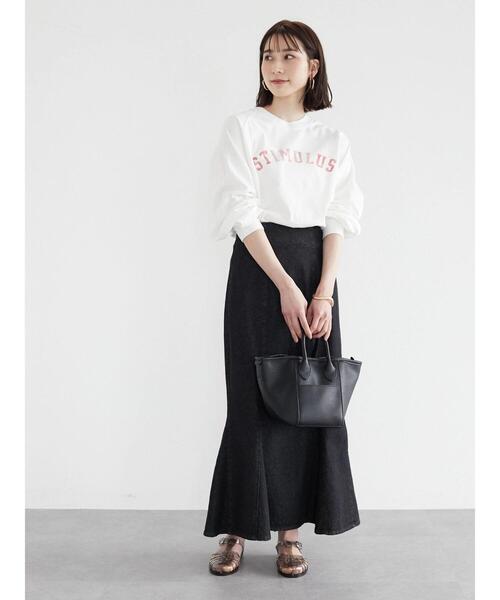 ELENCARE DUE（エレンカーレデュエ）の「・ELENCARE DUE デニムマーメイドスカート（スカート・レディース・ブラック/インディゴブルー/その他6・FREE）」の12枚目の写真