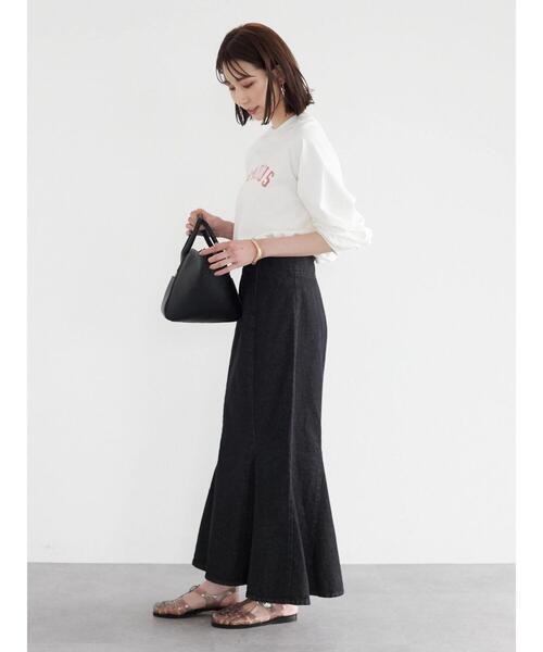 ELENCARE DUE（エレンカーレデュエ）の「・ELENCARE DUE デニムマーメイドスカート（スカート・レディース・ブラック/インディゴブルー/その他6・FREE）」の13枚目の写真