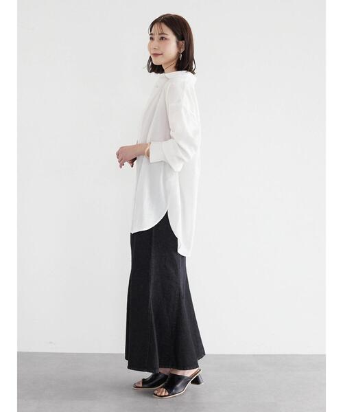 ELENCARE DUE（エレンカーレデュエ）の「・ELENCARE DUE デニムマーメイドスカート（スカート・レディース・ブラック/インディゴブルー/その他6・FREE）」の15枚目の写真