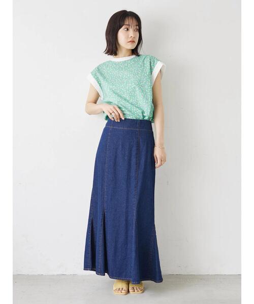 ELENCARE DUE（エレンカーレデュエ）の「・ELENCARE DUE デニムマーメイドスカート（スカート・レディース・ブラック/インディゴブルー/その他6・FREE）」の22枚目の写真