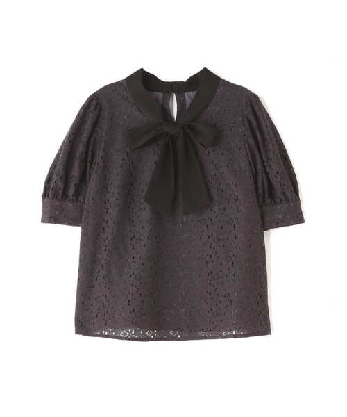 PROPORTION BODY DRESSING（プロポーションボディドレッシング）の「レースボウタイセットアップ / 1212140305（ワンピース・レディース・オフホワイト/ブルー/ダークグレー・SMALL/MEDIUM）」の9枚目の写真