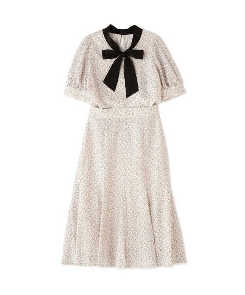 PROPORTION BODY DRESSING（プロポーションボディドレッシング）の「レースボウタイセットアップ / 1212140305（ワンピース・レディース・オフホワイト/ブルー/ダークグレー・SMALL/MEDIUM）」の20枚目の写真