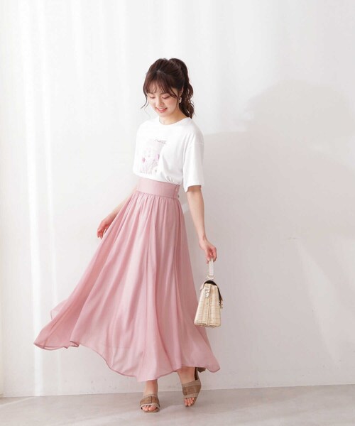 PROPORTION BODY DRESSING(プロポーションボディドレッシング)の「<E>フォトプリントTシャツ / 1212167402(Tシャツ/カットソー・レディース・ホワイト・FREE)」の20枚目の写真