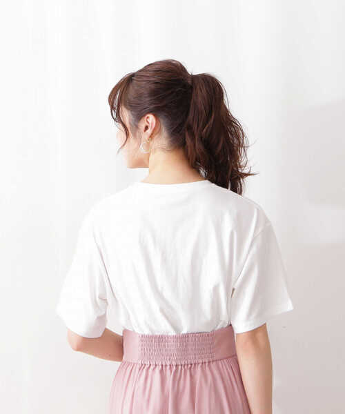 PROPORTION BODY DRESSING(プロポーションボディドレッシング)の「<E>フォトプリントTシャツ / 1212167402(Tシャツ/カットソー・レディース・ホワイト・FREE)」の18枚目の写真