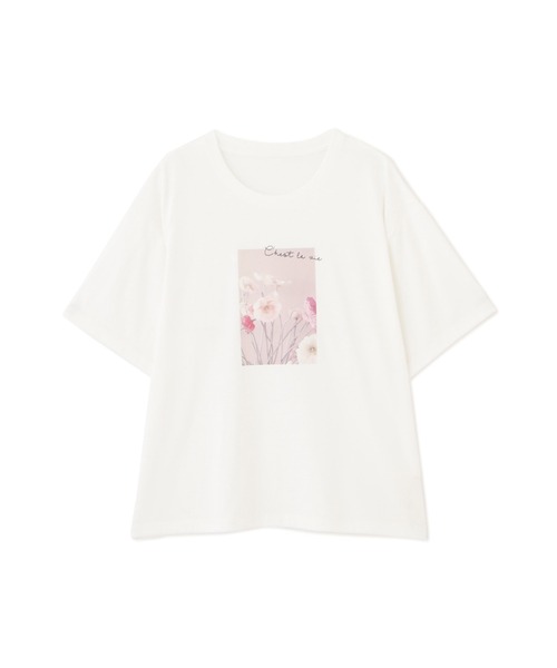 PROPORTION BODY DRESSING(プロポーションボディドレッシング)の「<E>フォトプリントTシャツ / 1212167402(Tシャツ/カットソー・レディース・ホワイト・FREE)」の2枚目の写真