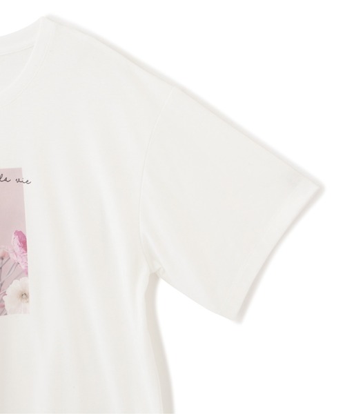 PROPORTION BODY DRESSING(プロポーションボディドレッシング)の「<E>フォトプリントTシャツ / 1212167402(Tシャツ/カットソー・レディース・ホワイト・FREE)」の3枚目の写真