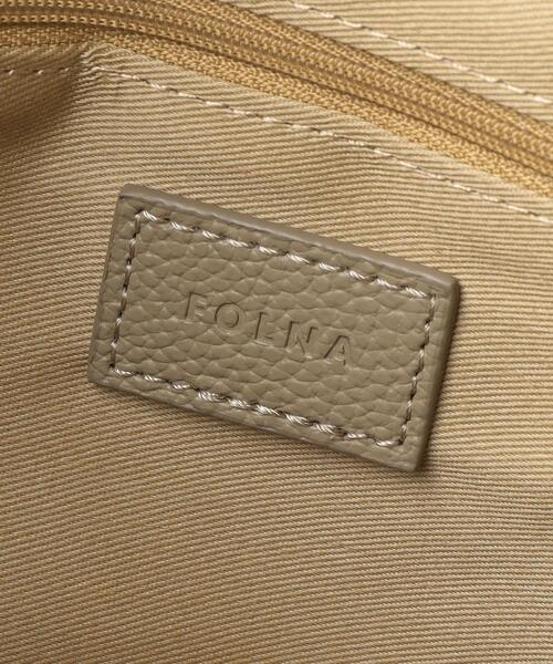 folna（フォルナ）の「【別注】＜Folna＞ペーパー レザーハンドル トートバッグ（かごバッグ・レディース・ブラウン/ナチュラル・FREE）」の10枚目の写真