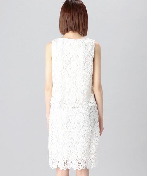ROSE BUD（ローズバッド）の「【NYLON掲載】【カタログ掲載】LOP-15105 SET-UP TANK&MINI SKIRT[結婚式＆パーティー][セットアップ]（ワンピース・レディース・ホワイト/イエロー/ネイビー・ONE SIZE）」の11枚目の写真
