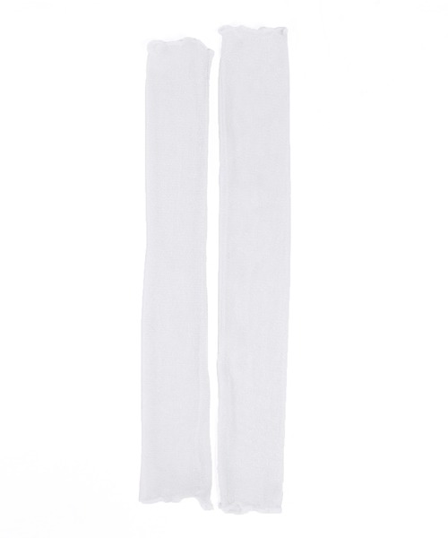 WC(ダブル シー)の「シアーラメアームカバー(アームカバー・レディース・ホワイト/ブラック・FREE)」の10枚目の写真