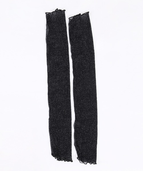 WC(ダブル シー)の「シアーラメアームカバー(アームカバー・レディース・ホワイト/ブラック・FREE)」の11枚目の写真