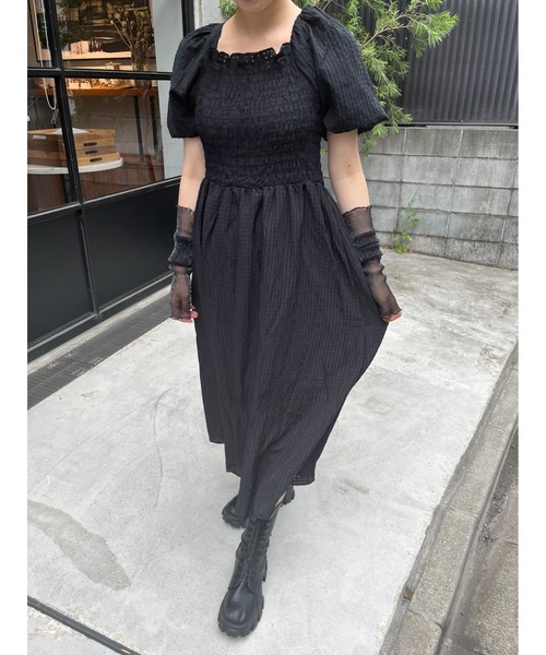 WC(ダブル シー)の「シアーラメアームカバー(アームカバー・レディース・ホワイト/ブラック・FREE)」の14枚目の写真