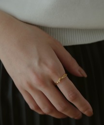 Geel | Geel/Silver925 ループリング(リング)