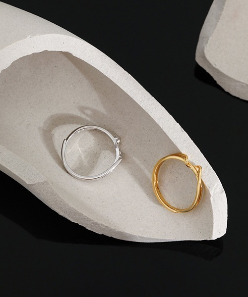 Geel（ギール）の「Geel/Silver925 ループリング（リング・レディース・ゴールド/シルバー・FREE）」の5枚目の写真