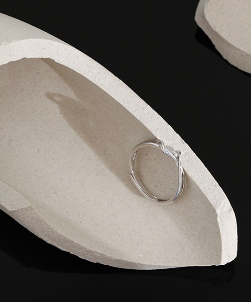 Geel（ギール）の「Geel/Silver925 ループリング（リング・レディース・ゴールド/シルバー・FREE）」の3枚目の写真