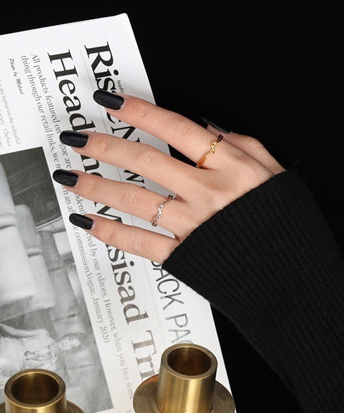 Geel（ギール）の「Geel/Silver925 ループリング（リング・レディース・ゴールド/シルバー・FREE）」の10枚目の写真