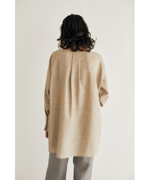 M_（エムアンダーバー）の「【M_】POCKET SHORT トップス（Tシャツ/カットソー・レディース・ブラック/オフホワイト/ベージュ・FREE）」の18枚目の写真