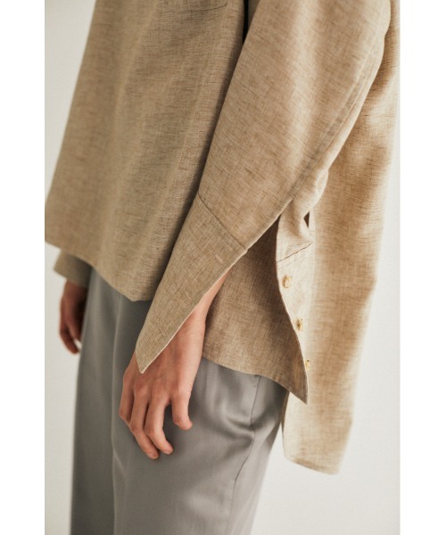 M_（エムアンダーバー）の「【M_】POCKET SHORT トップス（Tシャツ/カットソー・レディース・ブラック/オフホワイト/ベージュ・FREE）」の21枚目の写真