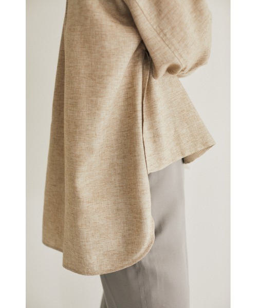 M_（エムアンダーバー）の「【M_】POCKET SHORT トップス（Tシャツ/カットソー・レディース・ブラック/オフホワイト/ベージュ・FREE）」の22枚目の写真