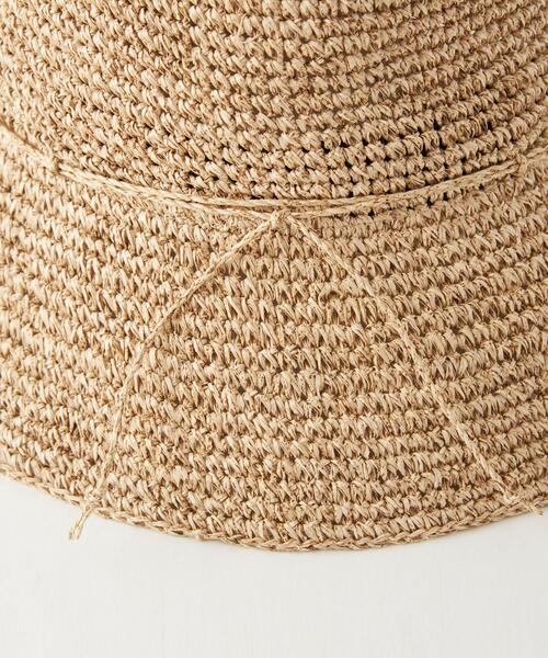 green label relaxing（グリーンレーベルリラクシング）の「ウォッシャブル ワシ ツバヒロ ハット（ハット・レディース・オレンジ系その他/モカ/ベージュ・FREE）」の8枚目の写真