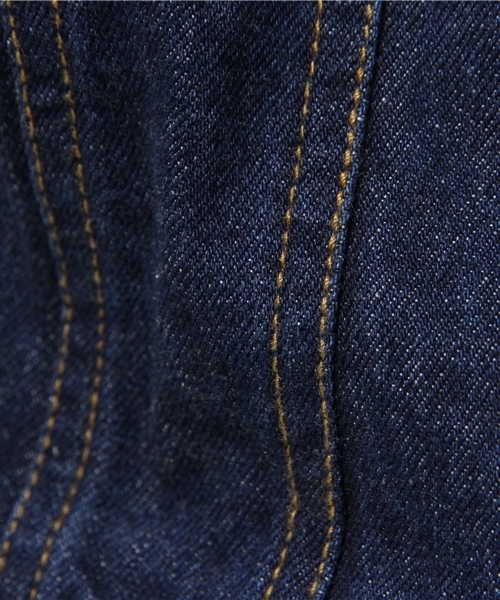 one after another NICE CLAUP（ワンアフターアナザーナイスクラップ）の「【non-no4月号掲載　ナイスクラップ】Ｇジャン（デニムジャケット・レディース・オフホワイト/ブルー/ネイビー・FREE）」の11枚目の写真