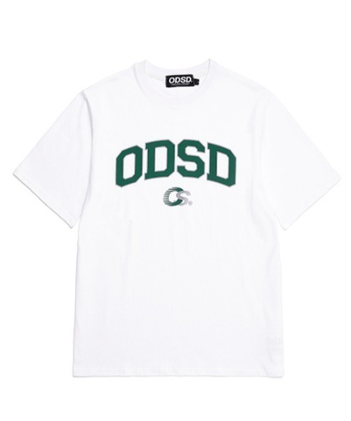 ODD STUDIO（オッドスタジオ）の「A'GEM/9 × .kom『ODD STUDIO/オッドスタジオ』ODSD varsity sports t-shirt/バーシティースポーツ 半袖Tシャツ（Tシャツ/カットソー・レディース・ブラック/ブルー/ホワイト/グレー/ネイビー・M）」の21枚目の写真