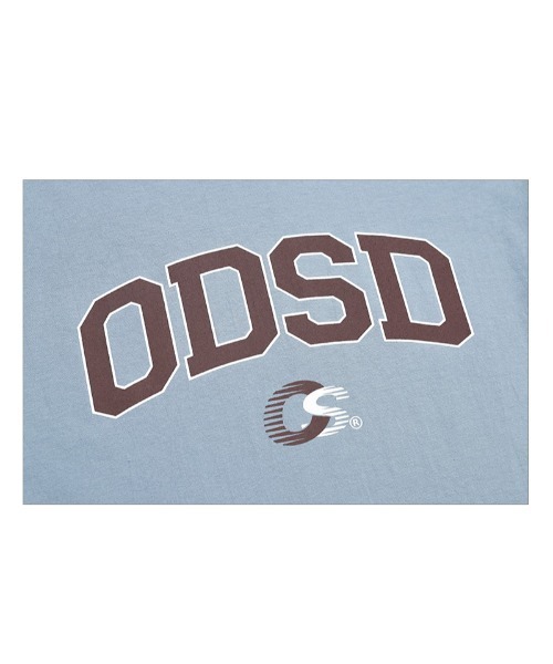 ODD STUDIO（オッドスタジオ）の「A'GEM/9 × .kom『ODD STUDIO/オッドスタジオ』ODSD varsity sports t-shirt/バーシティースポーツ 半袖Tシャツ（Tシャツ/カットソー・レディース・ブラック/ブルー/ホワイト/グレー/ネイビー・M）」の11枚目の写真