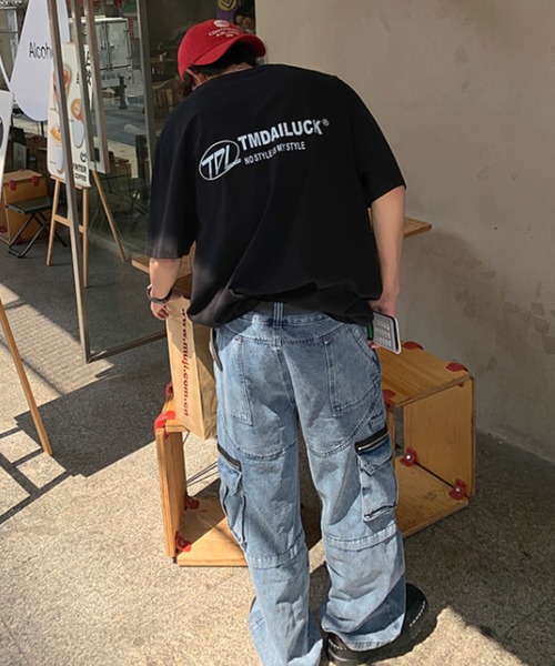 MGV(エムジーヴィー)の「ビッグシルエットロゴT(Tシャツ/カットソー・メンズ・ホワイト/ブラック/グリーン・MEDIUM/LARGE/X-LARGE)」の1枚目の写真