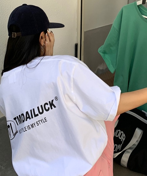MGV(エムジーヴィー)の「ビッグシルエットロゴT(Tシャツ/カットソー・メンズ・ホワイト/ブラック/グリーン・MEDIUM/LARGE/X-LARGE)」の6枚目の写真