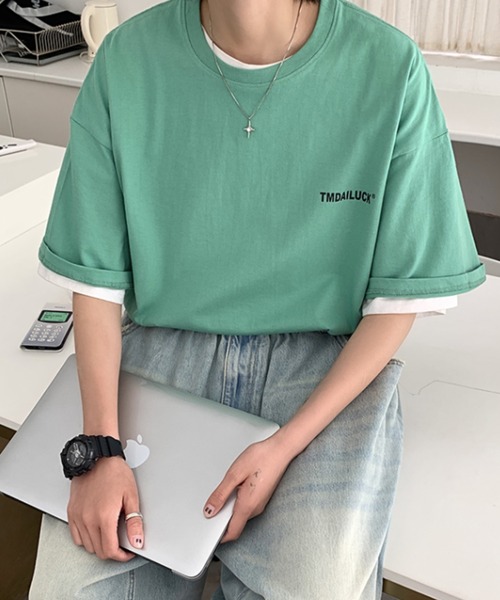 MGV(エムジーヴィー)の「ビッグシルエットロゴT(Tシャツ/カットソー・メンズ・ホワイト/ブラック/グリーン・MEDIUM/LARGE/X-LARGE)」の15枚目の写真