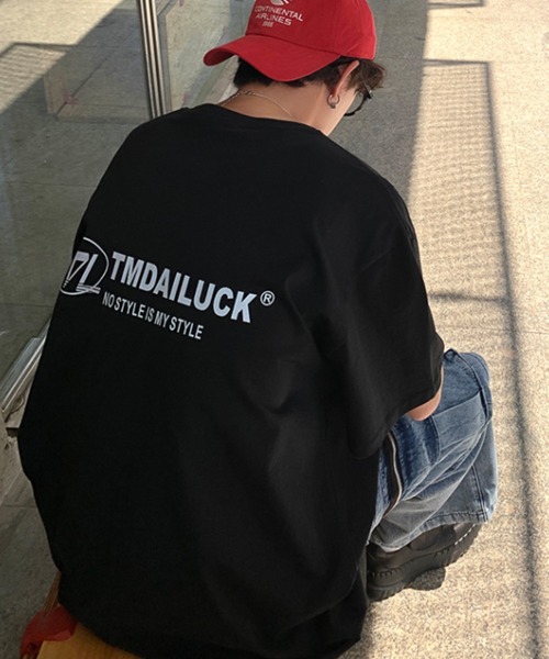 MGV(エムジーヴィー)の「ビッグシルエットロゴT(Tシャツ/カットソー・メンズ・ホワイト/ブラック/グリーン・MEDIUM/LARGE/X-LARGE)」の10枚目の写真