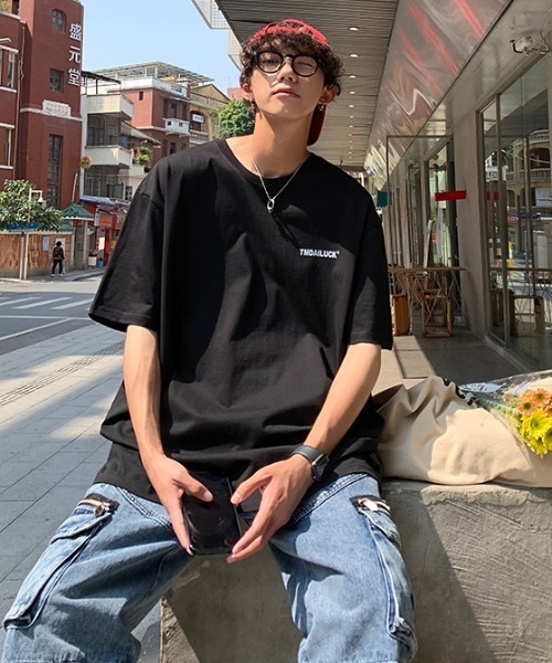 MGV(エムジーヴィー)の「ビッグシルエットロゴT(Tシャツ/カットソー・メンズ・ホワイト/ブラック/グリーン・MEDIUM/LARGE/X-LARGE)」の12枚目の写真