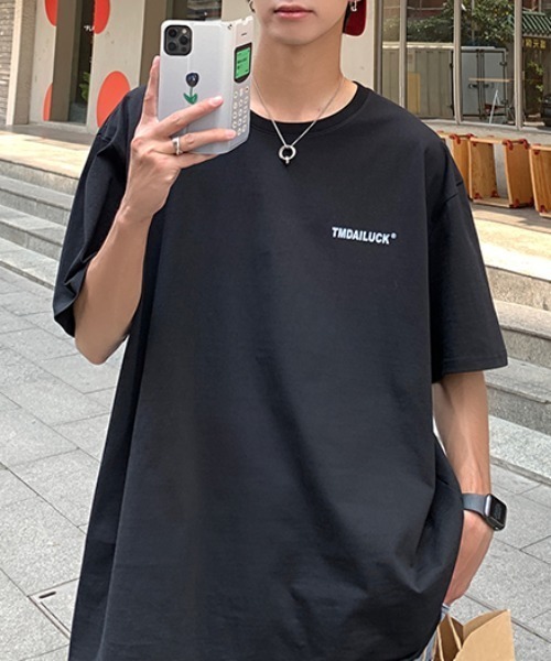MGV(エムジーヴィー)の「ビッグシルエットロゴT(Tシャツ/カットソー・メンズ・ホワイト/ブラック/グリーン・MEDIUM/LARGE/X-LARGE)」の13枚目の写真