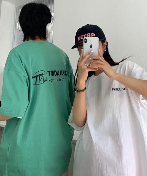MGV(エムジーヴィー)の「ビッグシルエットロゴT(Tシャツ/カットソー・メンズ・ホワイト/ブラック/グリーン・MEDIUM/LARGE/X-LARGE)」の20枚目の写真