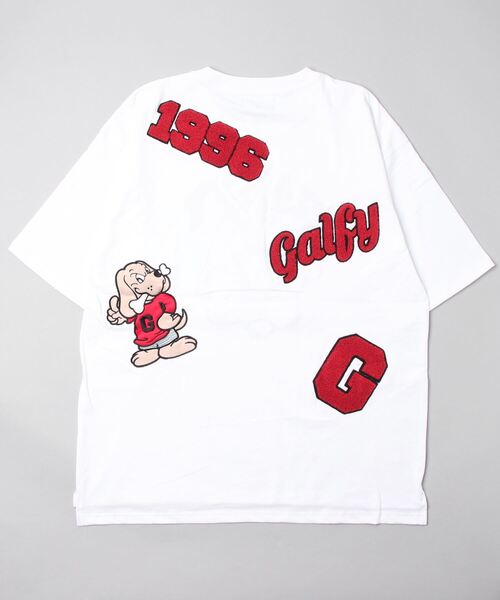 GALFY(ガルフィー)の「A'GEM/9 × .kom『GALFY/ガルフィー』わんわん大学 Tシャツ 半袖(Tシャツ/カットソー・メンズ・ホワイト/ブラック・XL)」の15枚目の写真